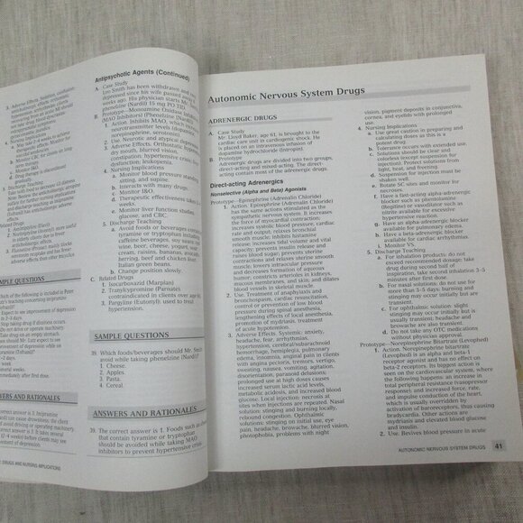 NSNA, NCLEX - RN Review Delmar Cengage Learning 1994 Paperback Judith C. Miller - Picture 6 of 7